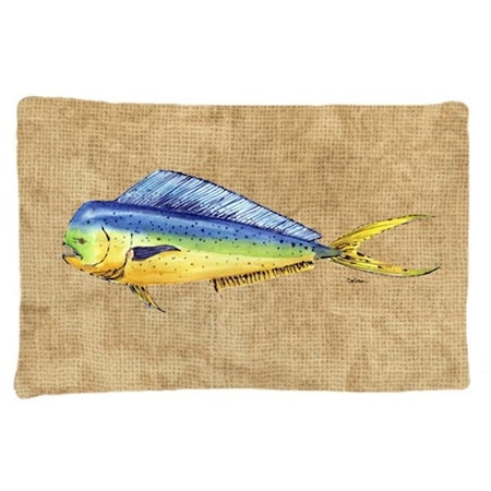 Carolines Treasures Carolines Treasures 8810PILLOWCASE 20.5 x 30 in. Dolphin Mahi Mahi Moisture Wicking Fabric Standard Pillow Case 8810PILLOWCASE